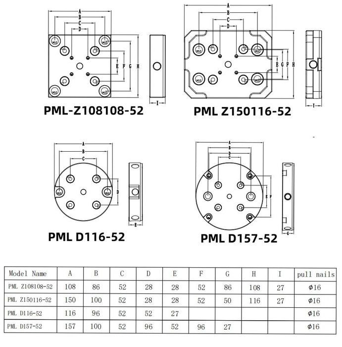 KAMISHIRO Ø116 X 27 Precision Zero 52 Point System