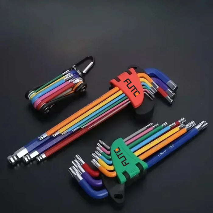 FUTE Allen Key Set 9PCS 1.5mm - 10mm Hex Spanner