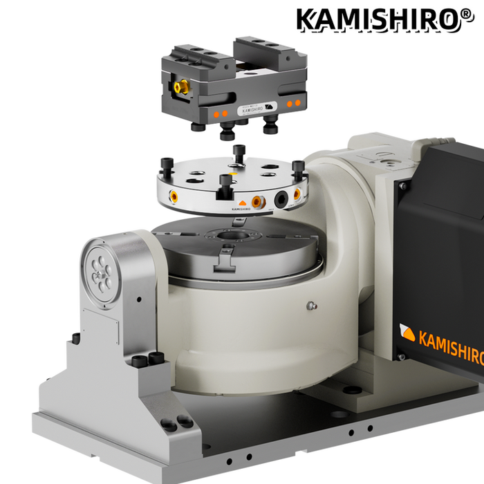 KAMISHIRO 80 x 85 Self-Centering CNC Vise