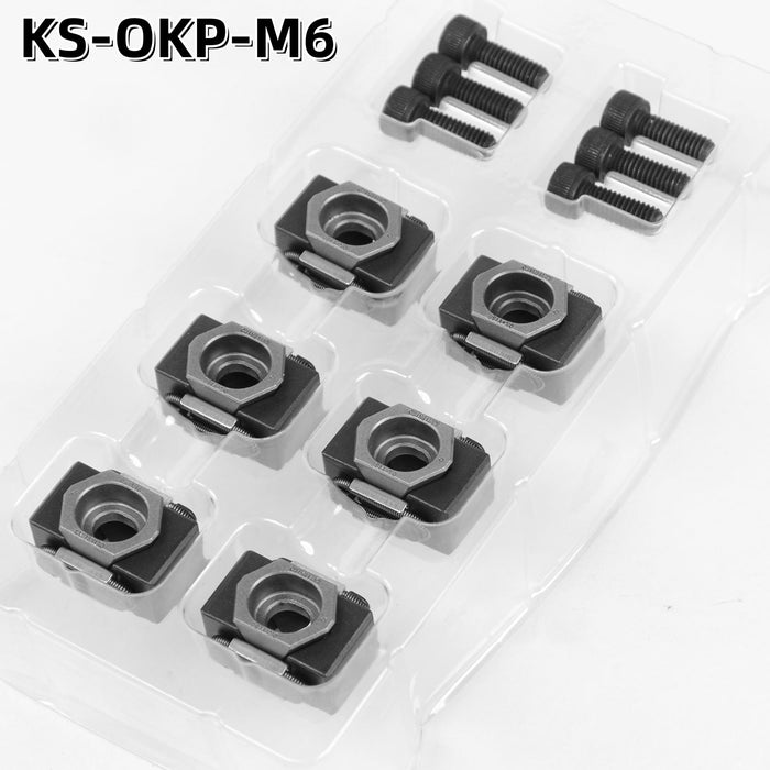 Kamishiro KS-OKP CNC clamp – Compact clamping of Irregular shapes