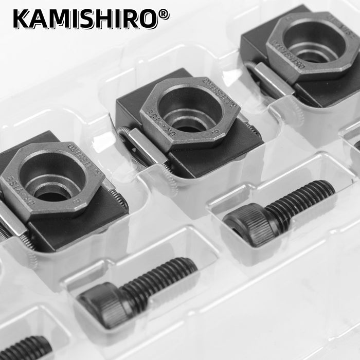 Kamishiro KS-OKP CNC clamp – Compact clamping of Irregular shapes