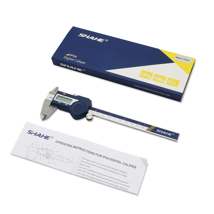 SHAHE Digital precision Vernier Caliper Hardened Stainless Steel 150/200/300mm