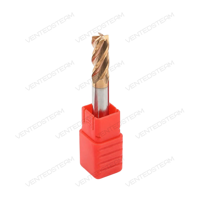 10mm Solid Carbide Standard Length End Mill, 4 Flute 55HRC - For Stainless Steel