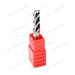 8mm Solid Carbide Aluminum Standard End Mill, 3 Flute 55HRC - For Aluminium