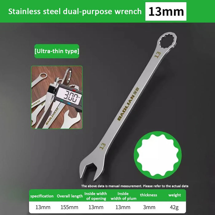 Ultra-Thin Pancake Combination Spanners 5-32MM