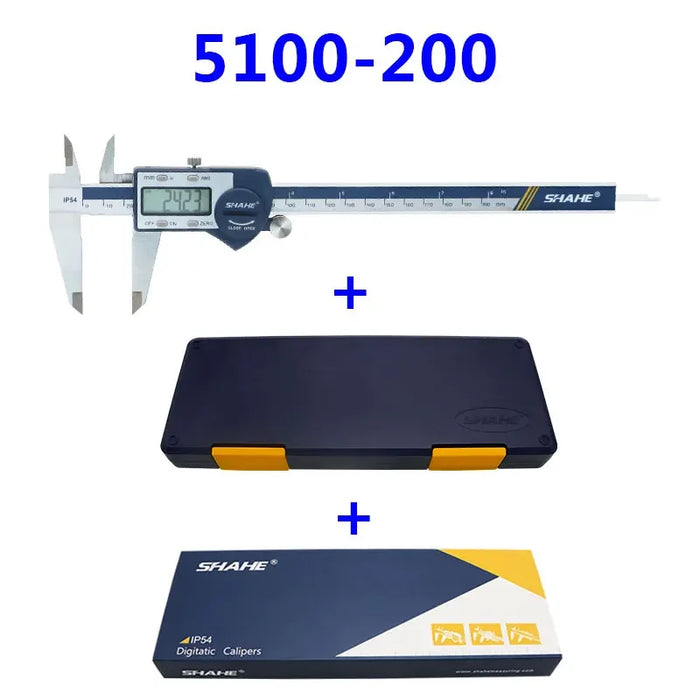 SHAHE Electronic Digital Caliper – Extra Large LCD Screen Vernier 150/200/300mm
