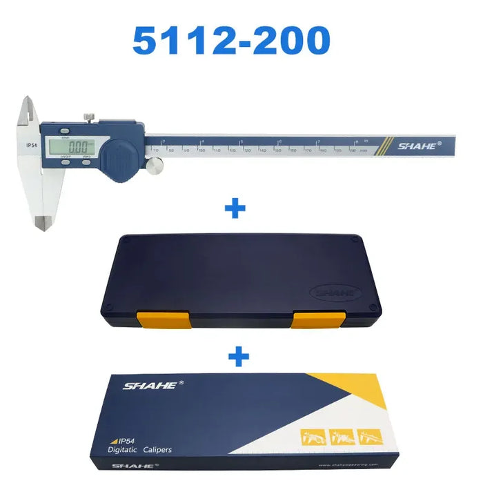 SHAHE Digital precision Vernier Caliper Hardened Stainless Steel 150/200/300mm