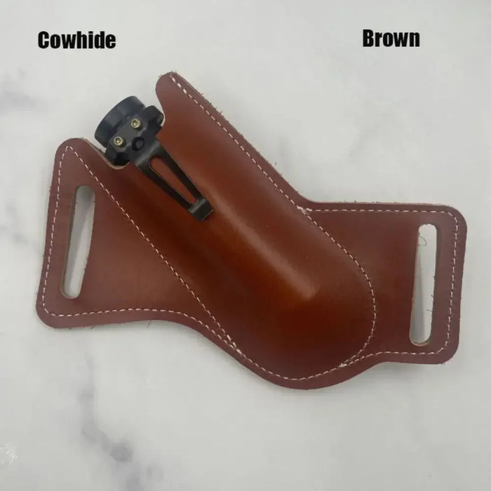 Knife Belt Sheath - Cowhide Leather